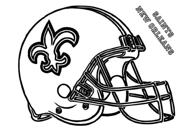 Saints New Orleans Football Helmet