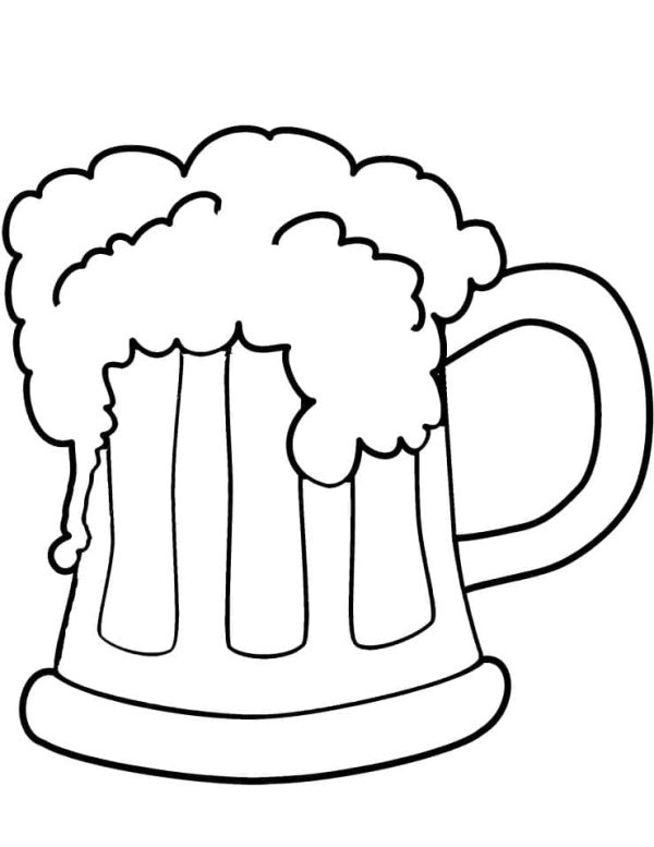 St Patrick’s Day Beer Mug