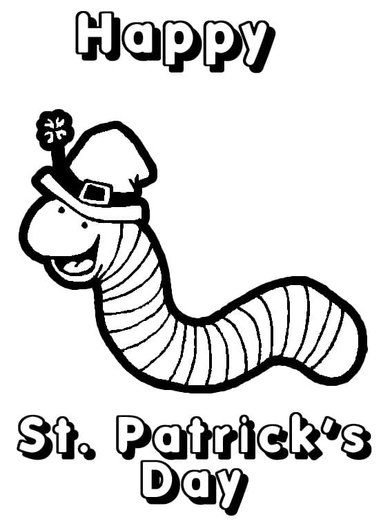 St Patrick’s Day Worm