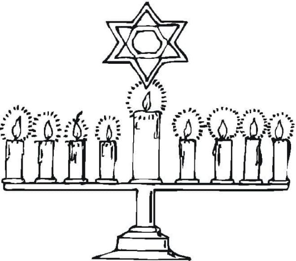 The Jewish Festival Hanukkah